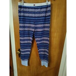 Tommy Hilfiger Women's Thermal Pajama Pants Size Small Long John